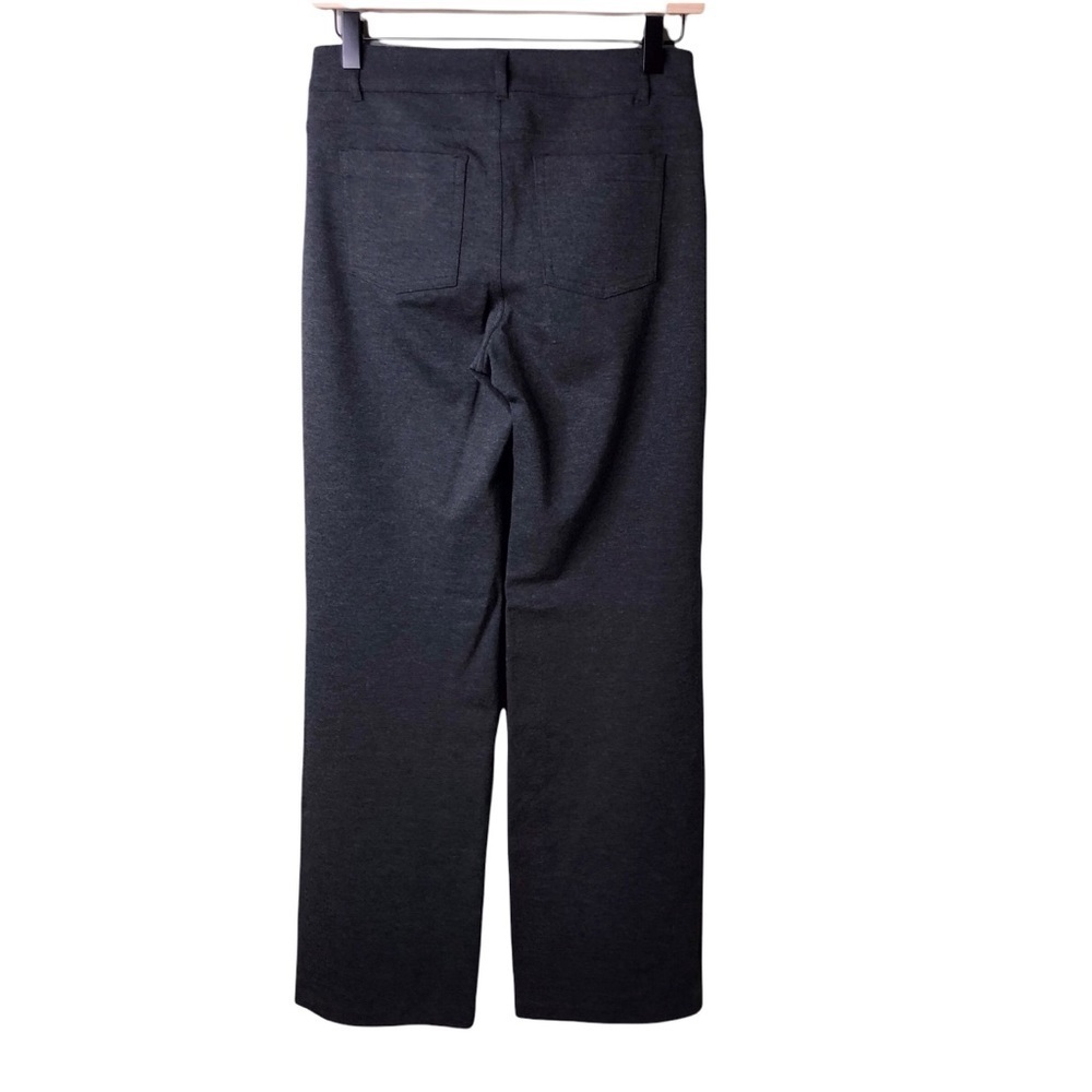 Athleta Classic Ponte Knit Pants Gray Bootcut Size 2 Style 711196 - Picture 3 of 8